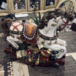 Carousel Rocking Horse Ornament 