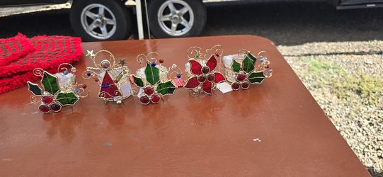 Brand New Holiday Candle Holders