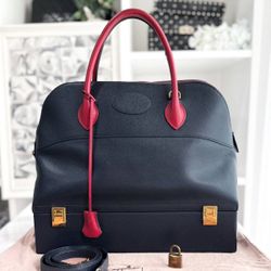 Hermes MacPherson Bicolor Handbag 