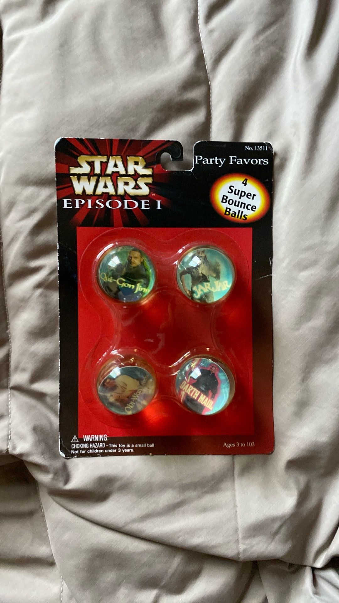 Star Wars Episode 1 Super Bounce Balls