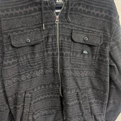 Quiksilver - Small Men's Hooded Fleece Jacket 