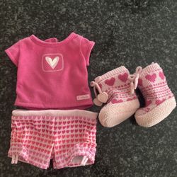 American Girl Doll Sweetheart Set