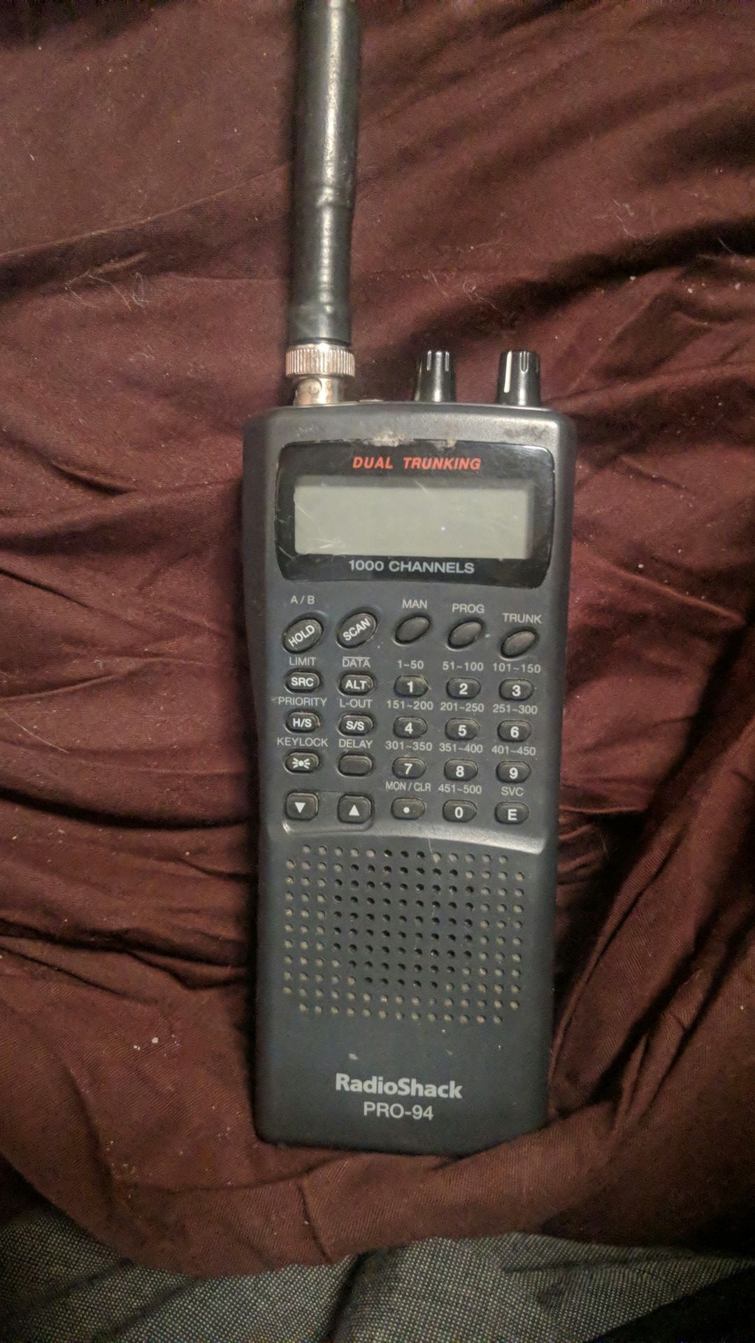 RADIO SHACK PRO94 DUAL TRUNKING SCANNER for Sale in Portland, OR OfferUp