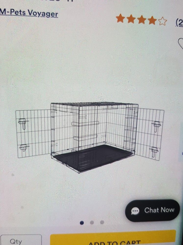 Brand New In Box Dog Crate 24x18