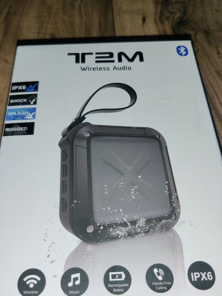 T2M Wireless Audio Premium Waterproof Bluetooth Speaker Outdoor IPX6