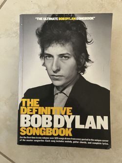 BOB DYLAN SONGBOOK MUSIC SHEETS