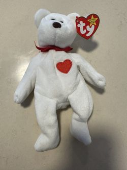 TY Valentino Beanie Baby 1993 SUPER RARE  Gen 2 Tush Tag/3rd Gen Hang Tag, NEW
