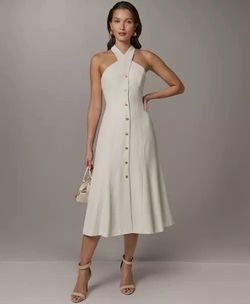 Donna Karen Cream Dress for Sale!