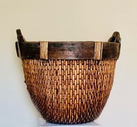 Antique Willow Basket