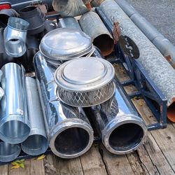 STOVE PIPES- NEW AND USED 