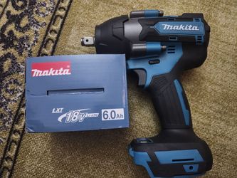 18 v Makita impact wrench 1/2in and battery6ah new