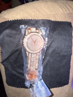 Rhinestone diamond woman watch