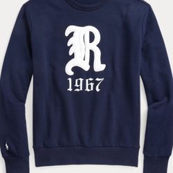 Ralph Lauren Appliquéd Fleece Sweatshirt 