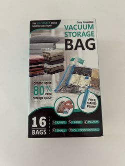 Cozy Essential 13 Pack Vacuum Storage Bags Space Saver with Pump