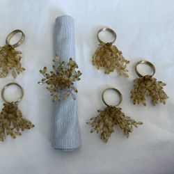 6 Napkin Rings