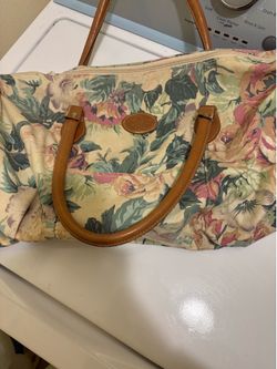 Vintage duffel bag
