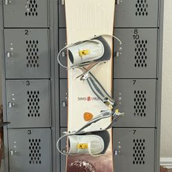 Sims 148 Snowboard With Bag