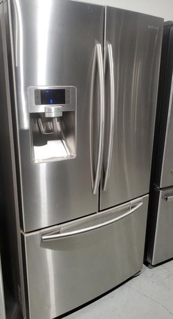 Samsung 3-Door Stainless Steel Refrigerator Fridge
