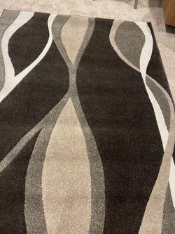 5x8 Area Rugs for Living Room,Stain Resistant Washable Non-Slip Backing Rugs for Bedroom,Kitchen,Boho, Persian -Vintage Home Decor (Turmeric/Grey, 5'x