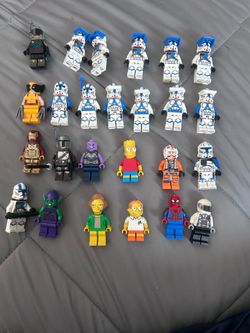 Lego Star Wars clone trooper lot