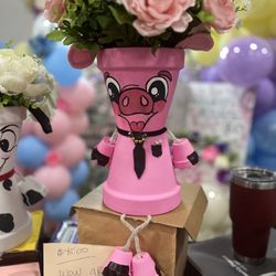 Mr. Pig Flower Pot