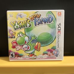 Yoshi’s New Island for Nintendo 3DS XL video game console system 2DS Super Mario Bros yoshis yoshi