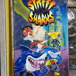 Street Sharks "The Gene Slamming Begins" (VHS, 1995) Cartoon Show. SEALED