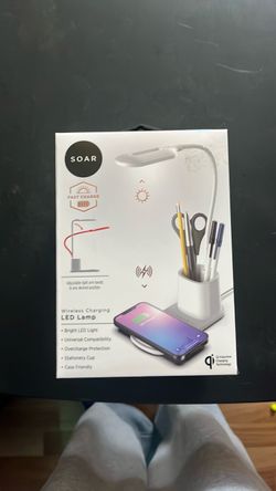 Soar Wireless Charging LED Desk Lamp