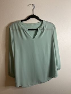 Van Heusen Long Sleeve Blouse – Size Small