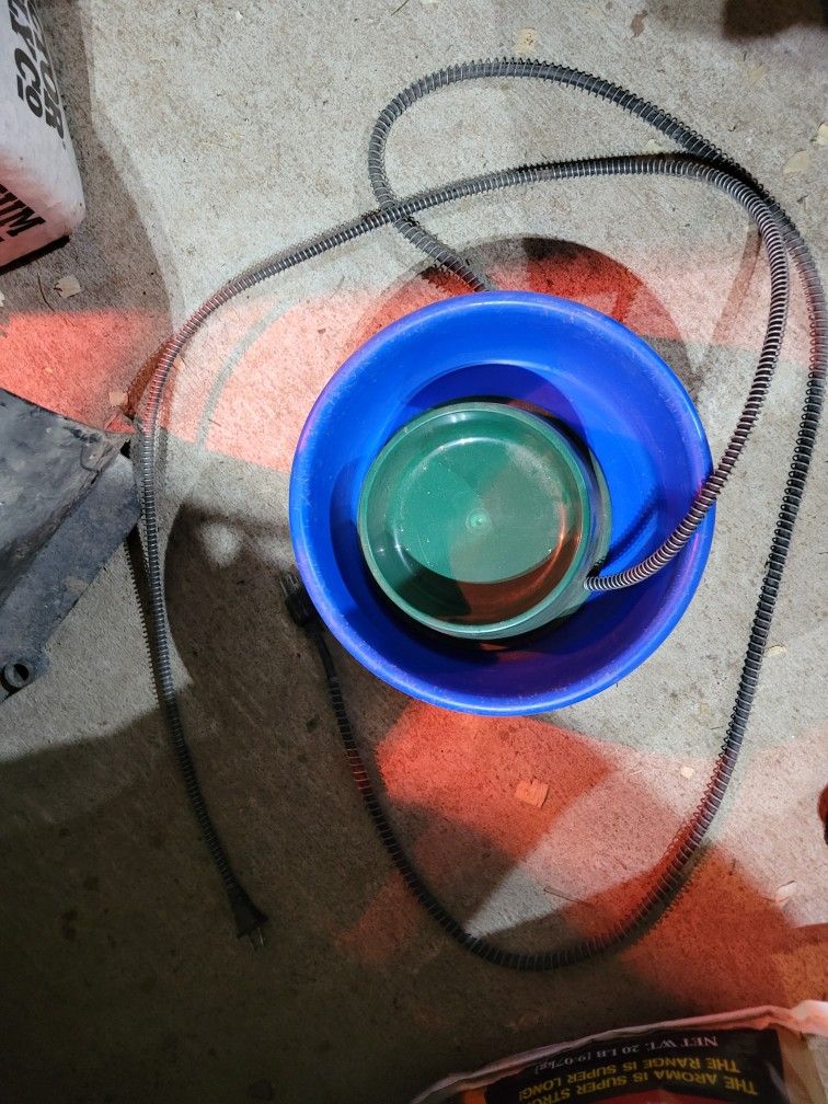 Heated Water Dishes