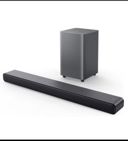 New Other TCL 2.1 Bluetooth Sound Bar With Wireless Subwoofer W/ Remote Control