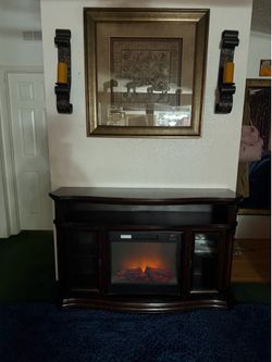Electric Fireplace and Heater