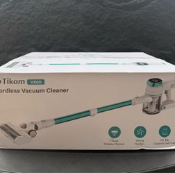 Tikom V500 Cordless Vacuum Cleaner -NEW (3521/17)