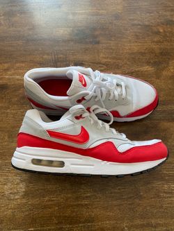 Nike Air Max 1 'University Red' GS - Youth Size 6.5Y / Women's 8