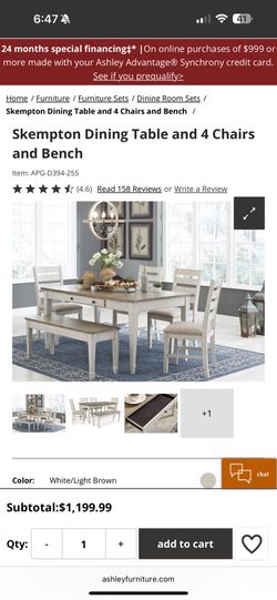 Dining Room Table
