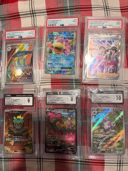 Pokemon graded slabs