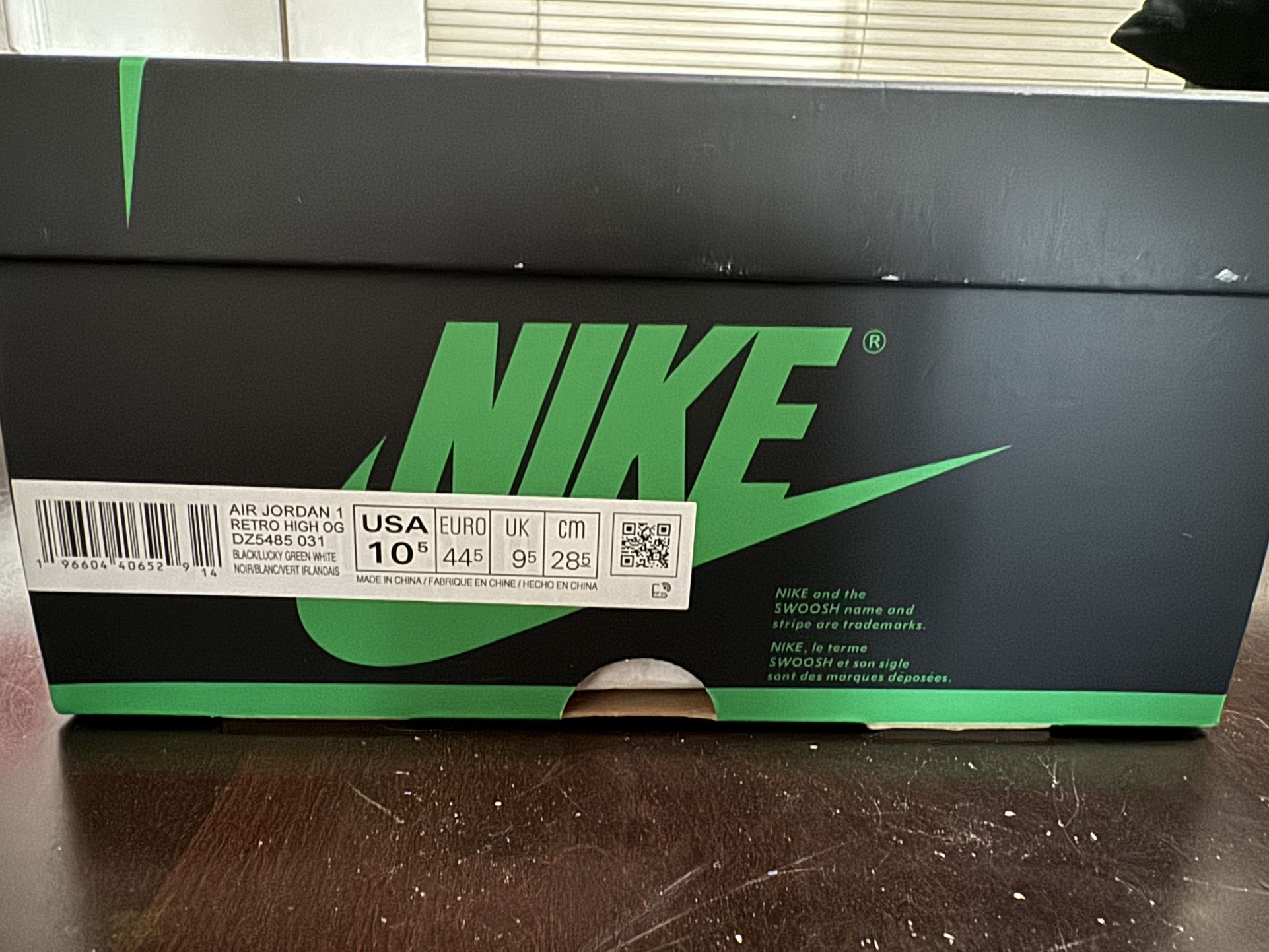 Jordan 1 Lucky Green