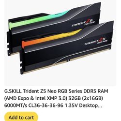32gb DDR5 6000 Rgb