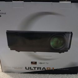 8 K Projector And Screen With Remote