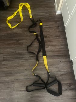 TRX strong system straps . Great for at home weights gym  $25 each 6 available