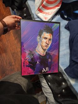 Ronaldo Messi Double Image Poster