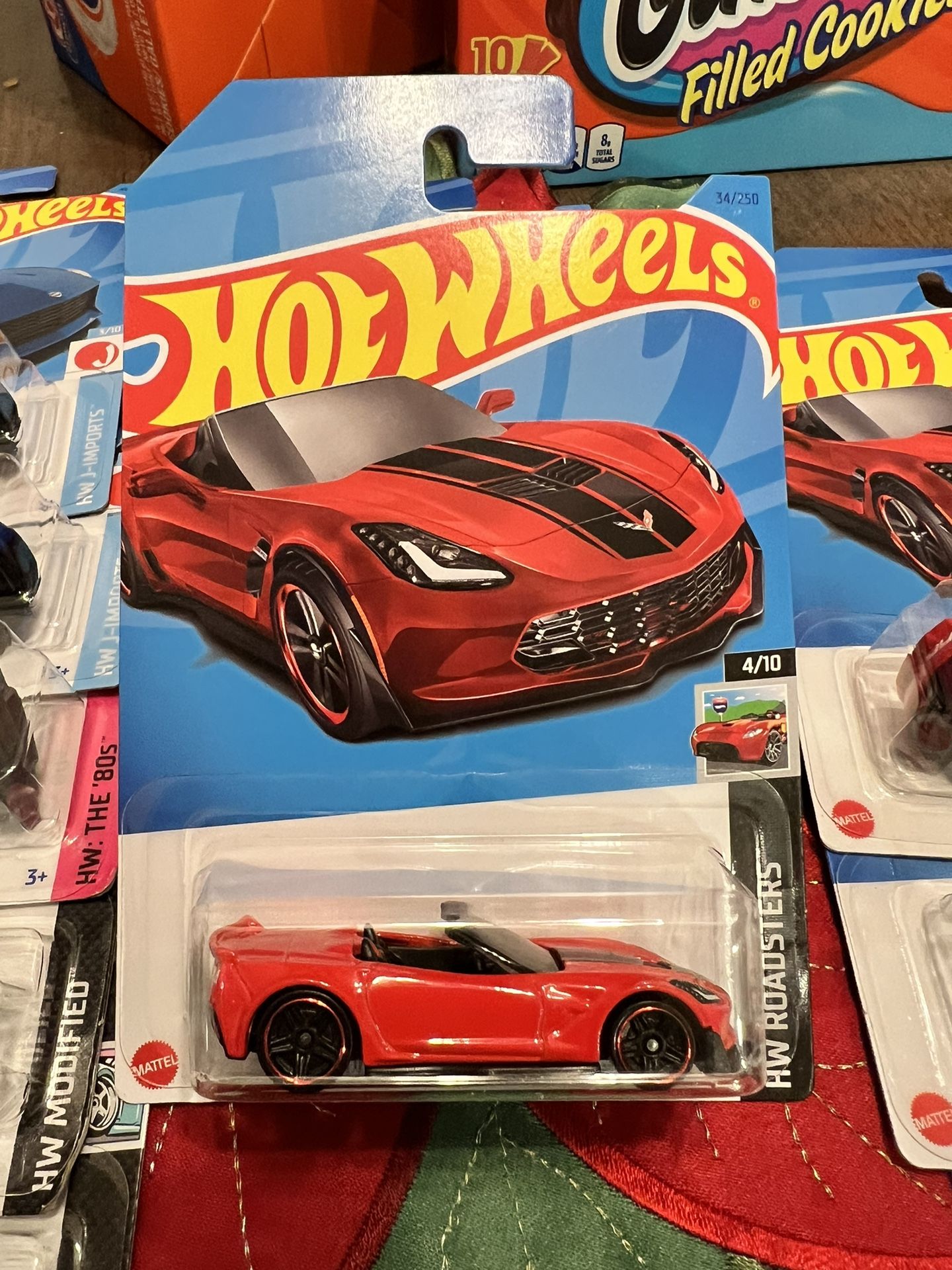 Hot Wheels Corvete C7 Z06 Convertible