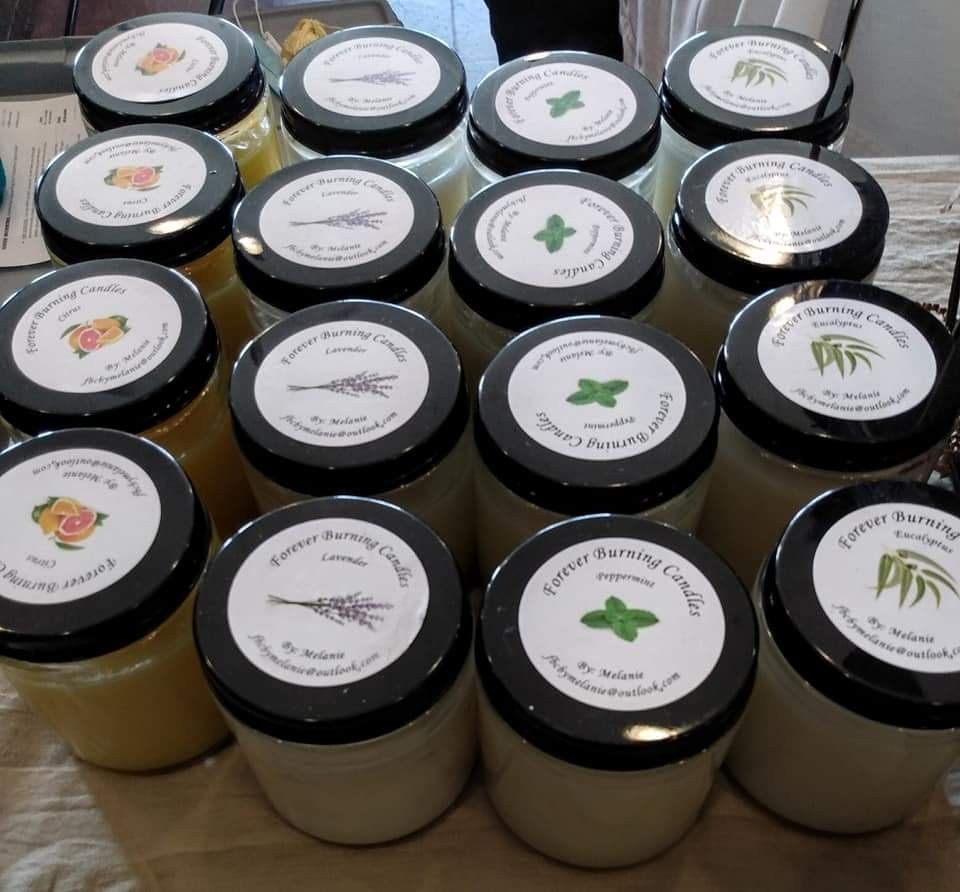 Forever Burning Candles (Wax Free and Essential Oil Scented