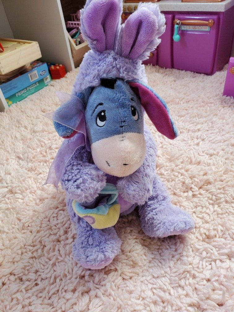 Disney Easter Eeyore Stuffed Plush Toy  