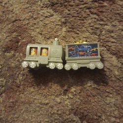 Two McDonald Happy Meal Toys Train Cars