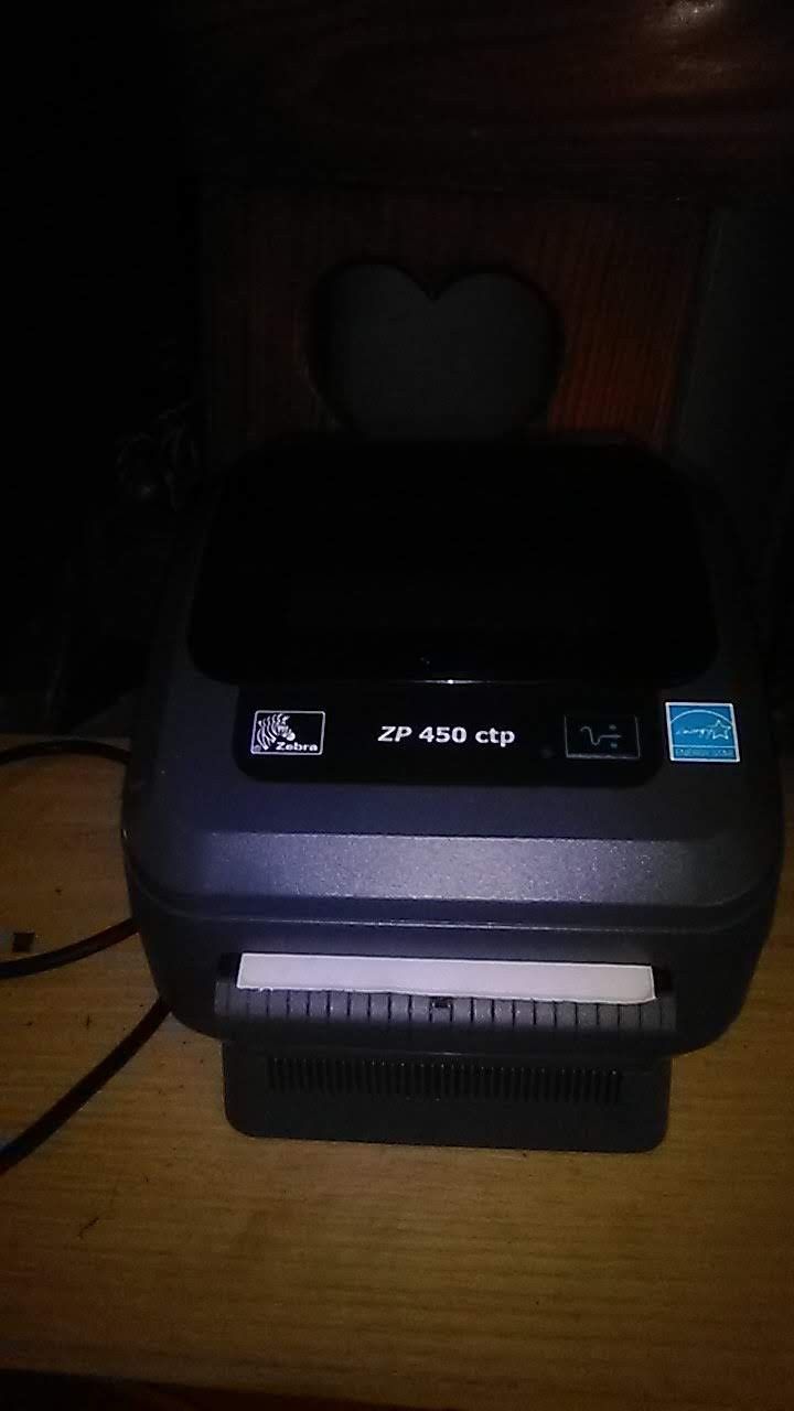 Zebra ZP 450 Label Thermal Shipping Printer