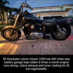 Kawasaki Vulcan classic 1500 