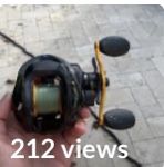 Bass pro shops mega cast baitcasting reel with 15 pound mono