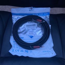 Toslink to Mini Toslink Cable 16.5/5M SOUNDFAM Digital Optical S/PDIF Audio Cable