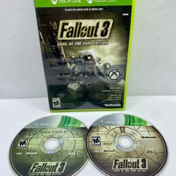 Fallout 3 GOTY Microsoft Xbox 360/ Xbox One /Greatest Hits Tested Series X
